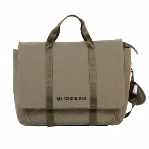 Genti mamici - Ghiozdan Childhome My School Bag Kaki