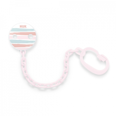 Nuk - Lant Suzeta Nuk Beach Edition Roz