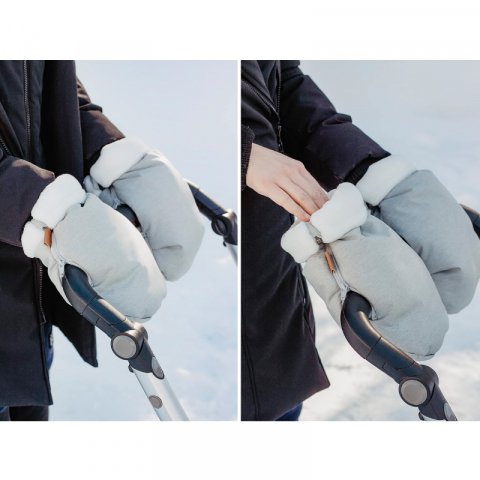 Manusi pentru carucior Beaba Heather Grey [3]
