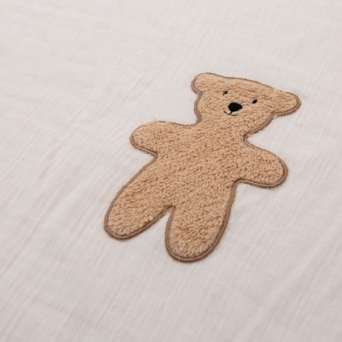 Husa pilota si fata de perna Childhome 100x140 cm, Jerse/Muselina Tedy [4]