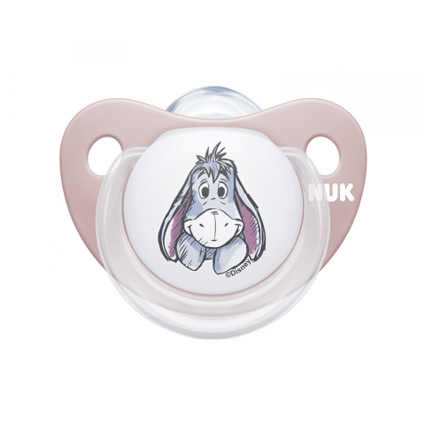 Nuk - Suzeta Nuk Disney Winnie Silicon M2 Roz 6-18 luni