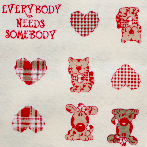 Husa Bumbac Perna Alaptare Fiziologica 72 cm Roz [1]