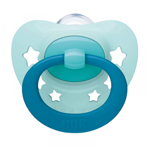 Nuk - Suzeta Nuk Signature Silicon 0-6 luni M1 Albastru