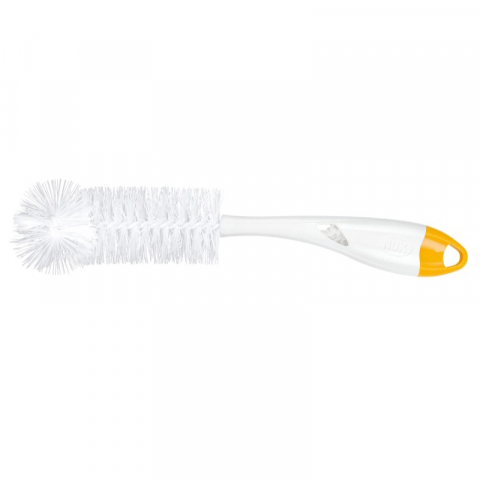 Set perii 2 in 1 spalat biberoane si tetine Nuk Portocaliu [1]