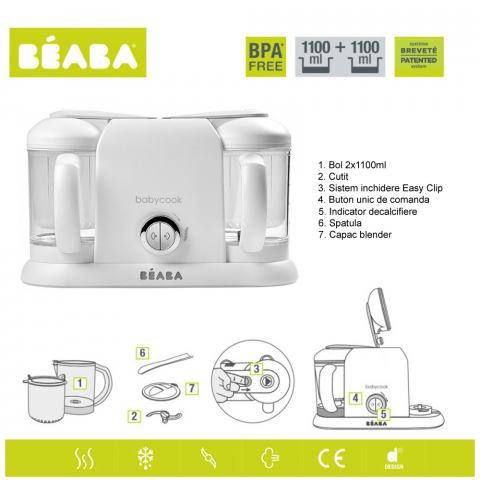 Robot Babycook Plus White Silver [5]