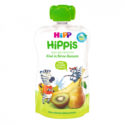 HiPP - Piure HiPP Hippis para, banana, kiwi 100 g