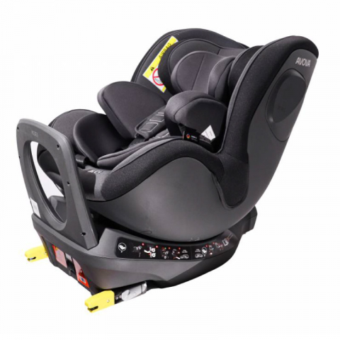 Scaun auto Avova Sperber-Fix i-Size Grey/Black [1]