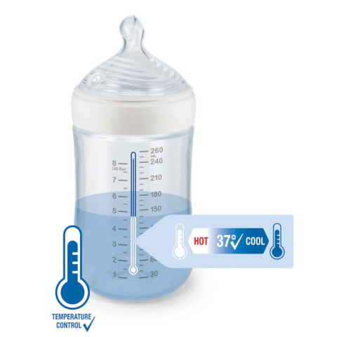 Set Nuk Nou Nascut Nature Sense Start Twin cu Control Temperatura Alb [2]