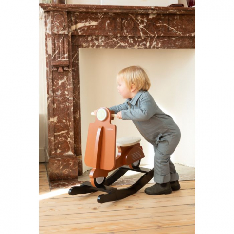 Balansoar Childhome Scooter, MDF Ruginiu [6]