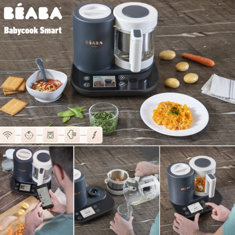 Robot Beaba Babycook Smart + Wi-Fi Charcoal Grey [7]