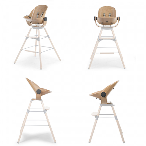 Sezut nou-nascut pentru scaun de masa Childhome Evolu 2/Evolu One.80, Natural/Antracit [5]