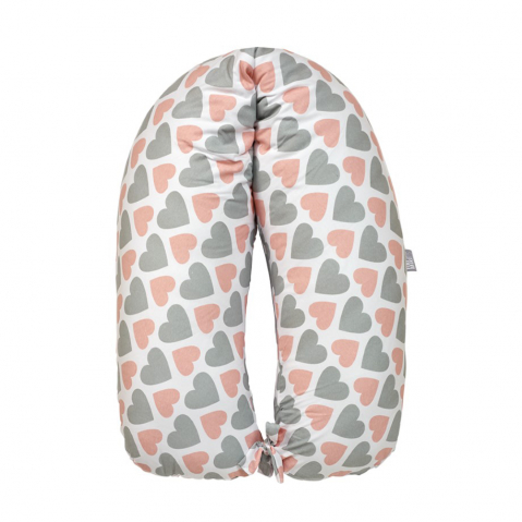 Perna Gravida 3 in 1 Husa Bumbac Model Inimioare 165 cm [2]