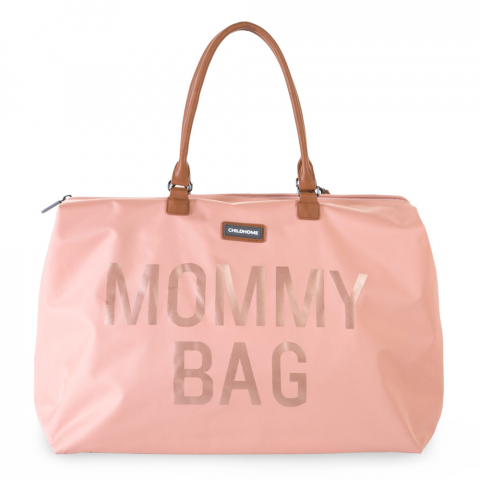 Genti - Geanta de infasat Childhome Mommy Bag Roz