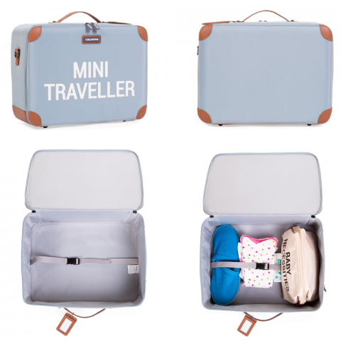 Valiza pentru copii Childhome Mini Traveller Gri [5]