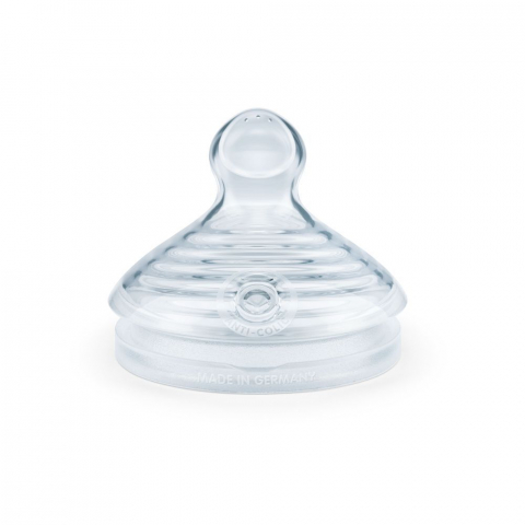 Tetina Nuk Nature Sense Silicon 2S  6-18 luni 2 Bucati Cutie [1]