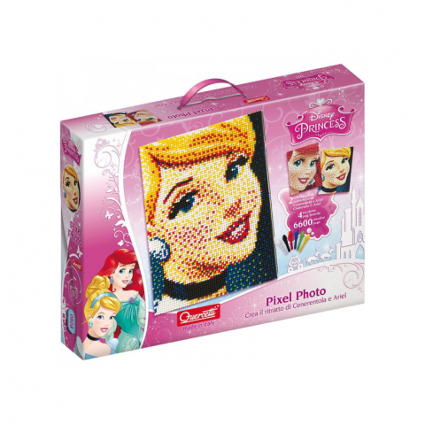 Quercetti - Fantacolor Pixel Disney Princess
