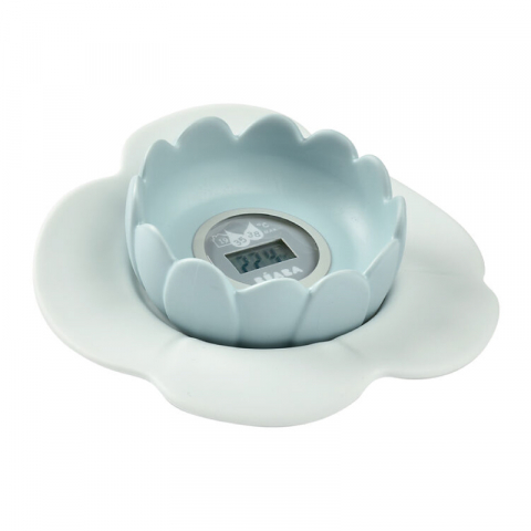 Termometru digital de camera si baie Beaba Lotus Green Blue [1]