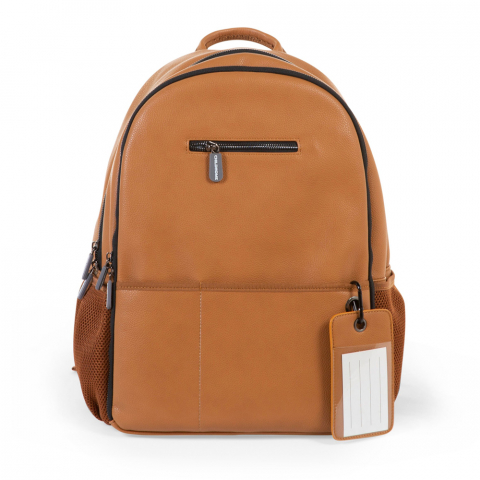 Genti - Rucsac de infasat Childhome piele ecologica Maro