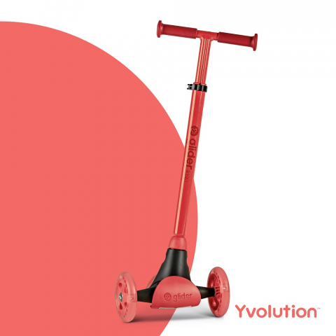Trotineta cu 3 roti Yvolution Y Glider Kiwi Red [2]