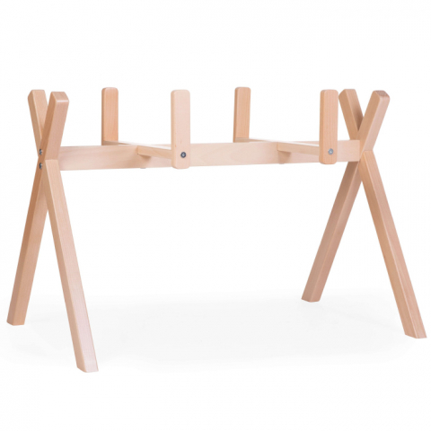 Suport pentru Cos bebe Moise Childhome si Centru de activitati, Lemn Natural [1]