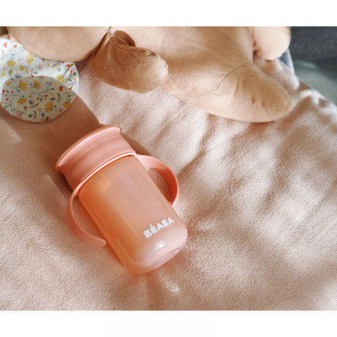 Cana de invatare Beaba 340 ml Pink [3]