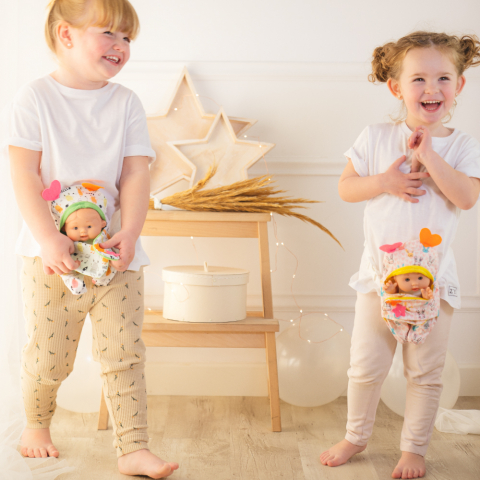 Papusa si sistem de purtare Marina & Pau Nenotin 21 cm Cleo [3]