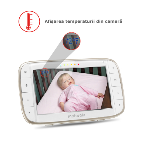 Video Monitor Digital + Wi-Fi Motorola MBP855 [5]