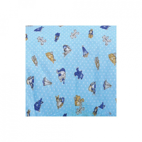 Fiki Miki - Husa bumbac perna gravida Bleu 165 cm