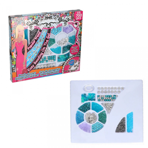 Set margele decorative Eddy Toys 700 piese Bleu [1]