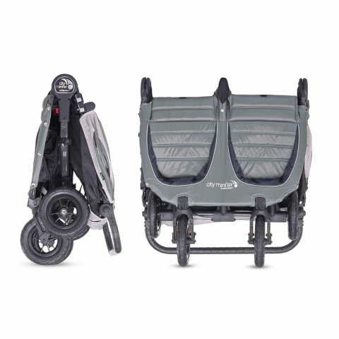 Carucior gemeni City Mini GT Double Steel Gray [4]