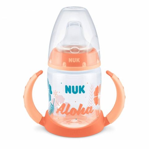 Nuk - Biberon Nuk First Choice Beach Edition cu toarte 150ml Nude