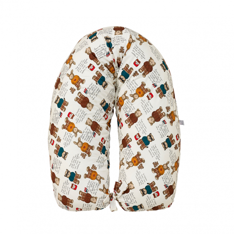 Perna Gravida 3 in 1 Husa Bumbac Model Ursuleti 165 cm [2]