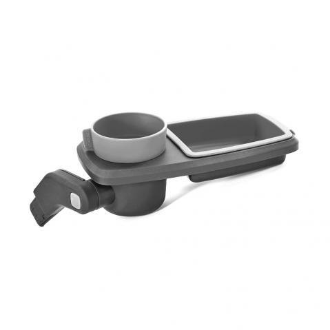 Diono - Tavita cu suport biberon Gri