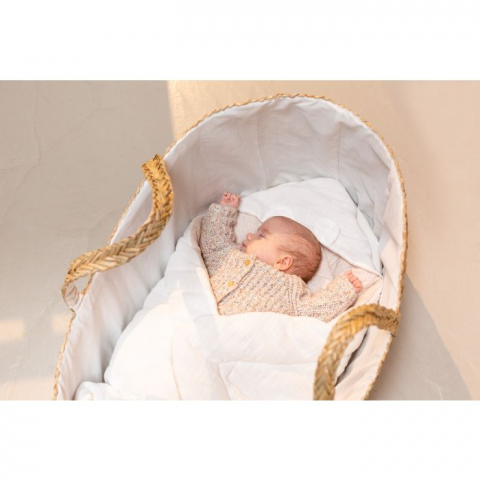 Paturica de infasat Childhome 75x75 cm, Jerse/Muselina Teddy [6]