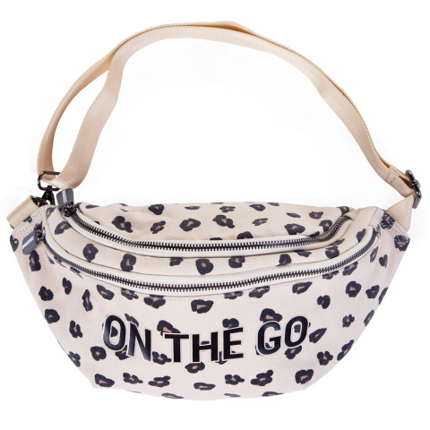 Genti - Geanta Childhome Banana On The Go Leopard