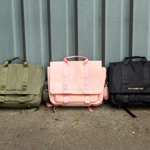 Ghiozdan Childhome My School Bag Negru [5]