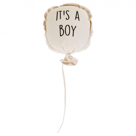Childhome - Decoratiune perete balon Childhome, 35x26x8 cm, Baiat