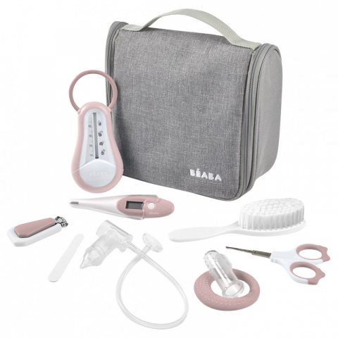BAIE & ESENȚIALE - Set complet de ingrijire Beaba Old Pink