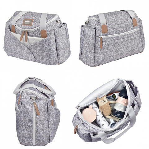 Geanta de infasat Beaba Sydney II Playprint Jungle [2]