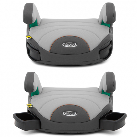 Inaltator auto Graco EverSure Lite i-Size Steeple Gray [2]