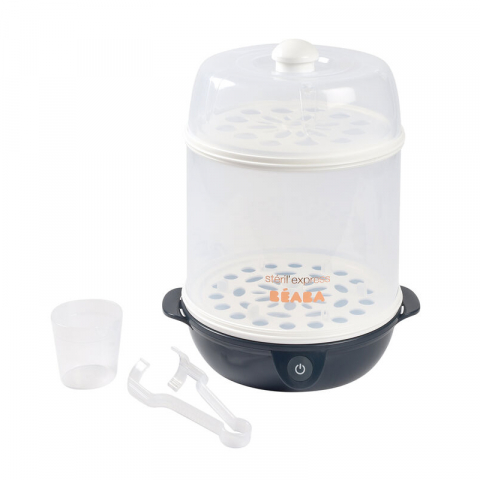 Sterilizatoare biberoane - Sterilizator electric 2 in 1 Beaba Steril Express Night Blue
