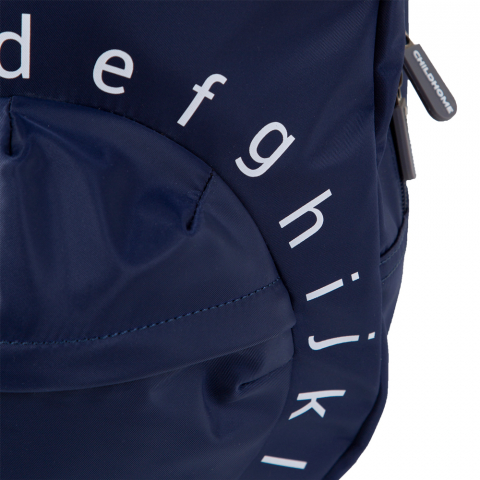 Ghiozdan Childhome ABC 29x12x38 cm Bleumarin [4]