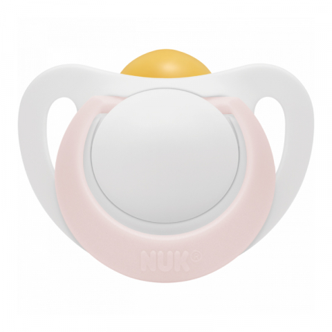 Nuk - Suzeta Nuk Star Latex 0-6 luni Roz
