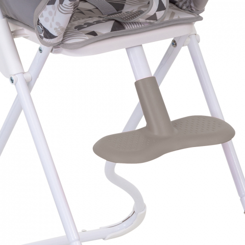 Scaun de masa Graco Snack N Stow Patchwork Grey [4]