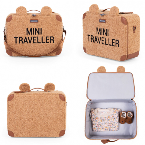 Genti - Valiza pentru copii Childhome Mini Traveller Teddy