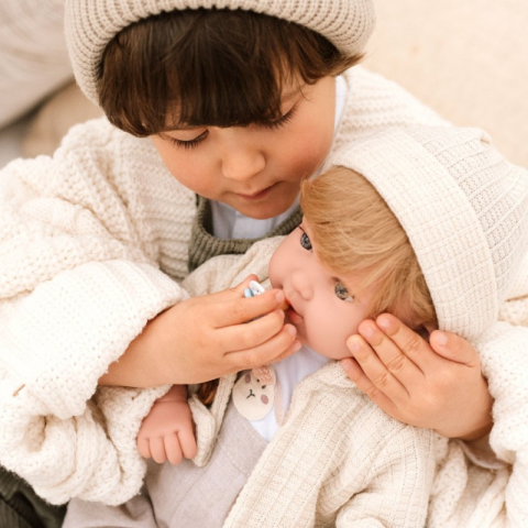 Papusa cu 14 sunete Arias Irio Elegance 45 cm Beige [3]