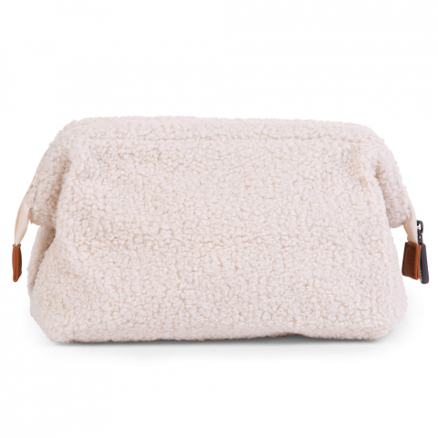 Geanta de toaleta Childhome Baby Necessities Teddy Alb [2]