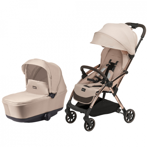 Leclerc - Carucior Leclerc Influencer 2 in 1 Sand Chocolate