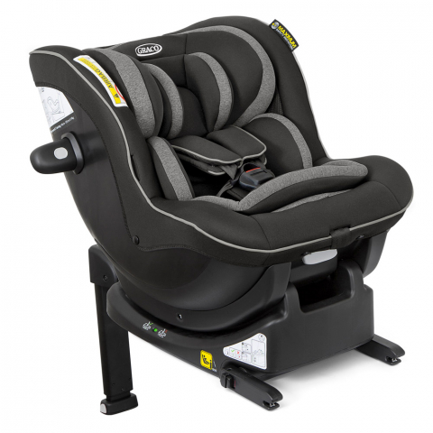 Scaun auto Graco Ascent i-Size Black + Baza Isofix [5]