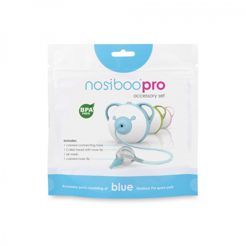 Set accesorii aspirator nazal electric Nosiboo Pro albastru [2]